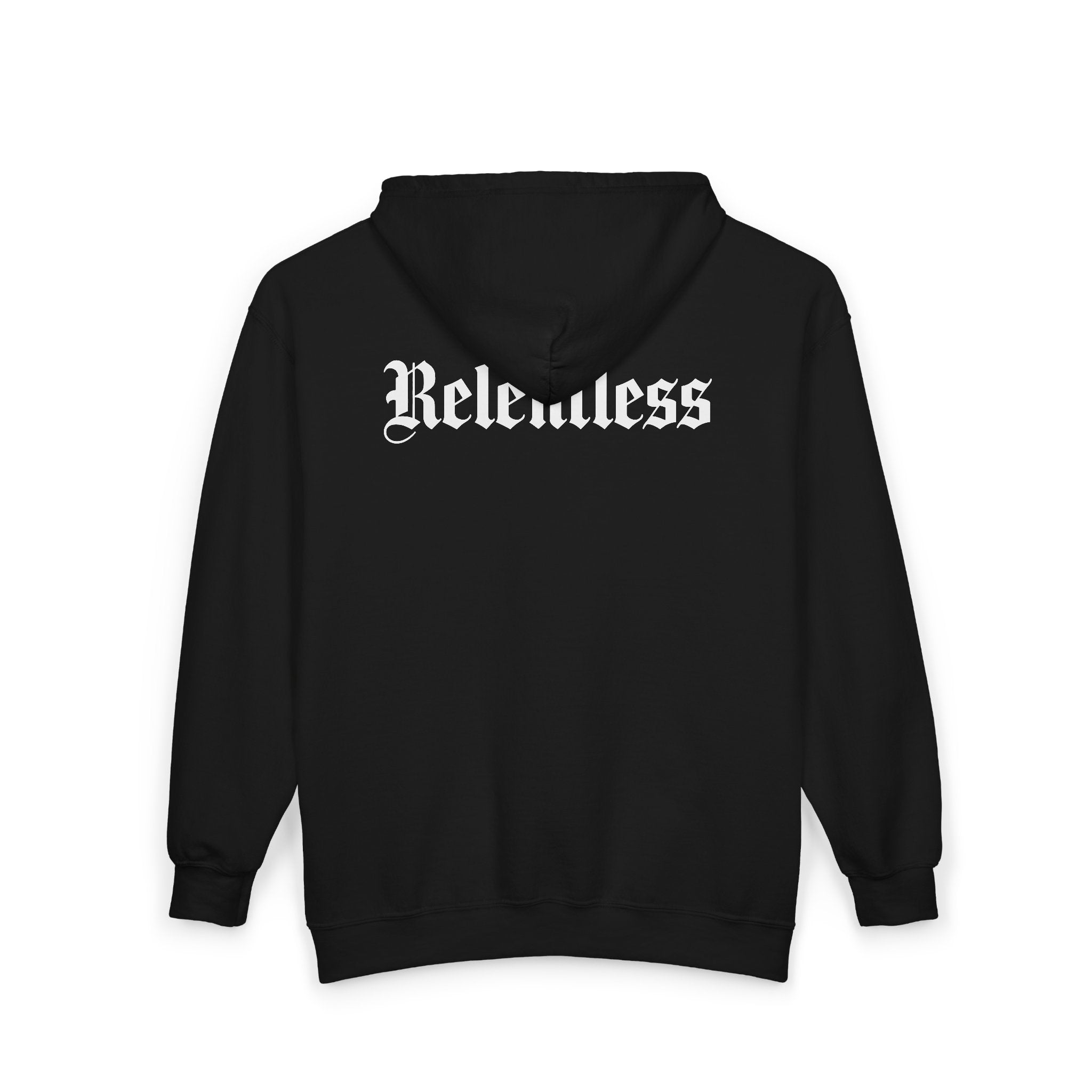 Relentless Zip Hoodie Back Print – YourLifestyle Apparel