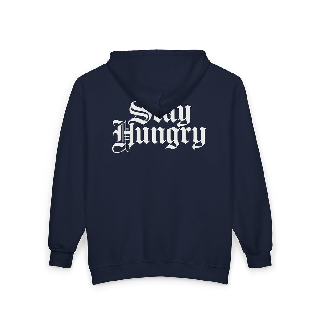 Stay Hungry Zip Hoodie Back Print – YourLifestyle Apparel
