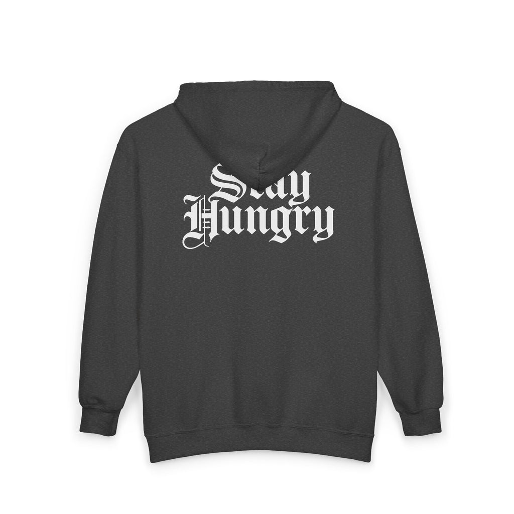 Stay Hungry Zip Hoodie Back Print – YourLifestyle Apparel