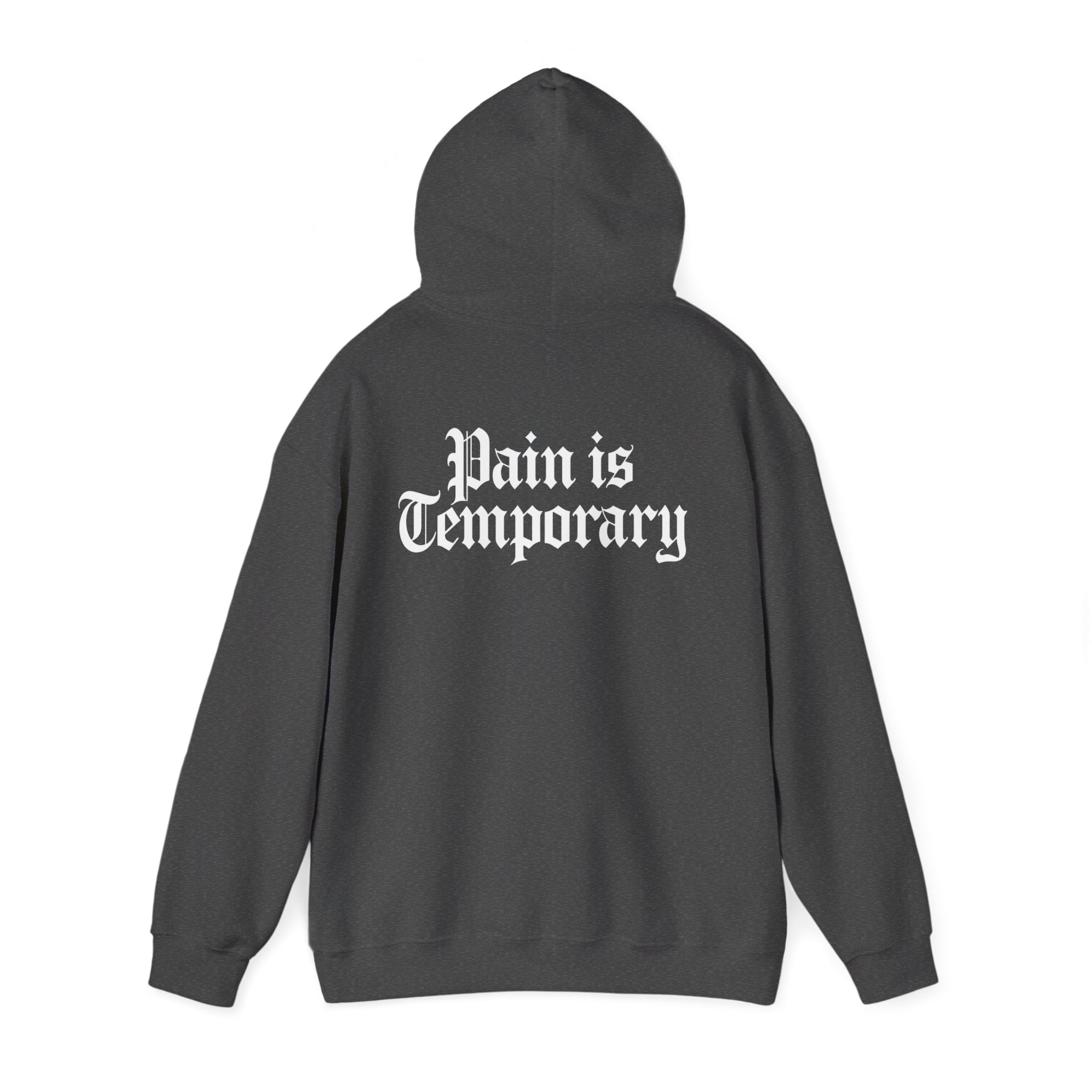 Pain is Temporary Hoodie Back Print – YourLifestyle Apparel