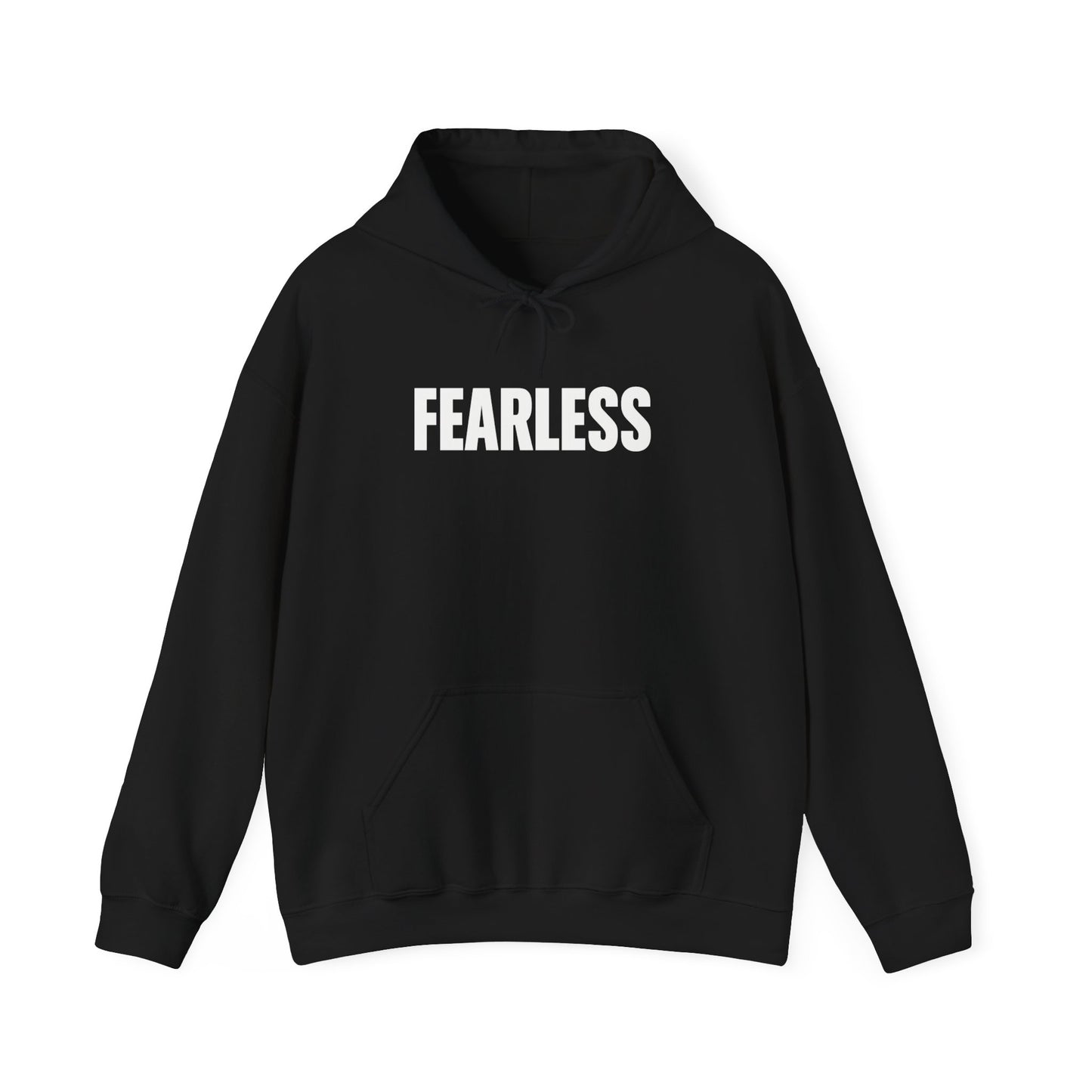 FEARLESS Hoodie – Clean Front Statement (Unisex) | YourLifestyle