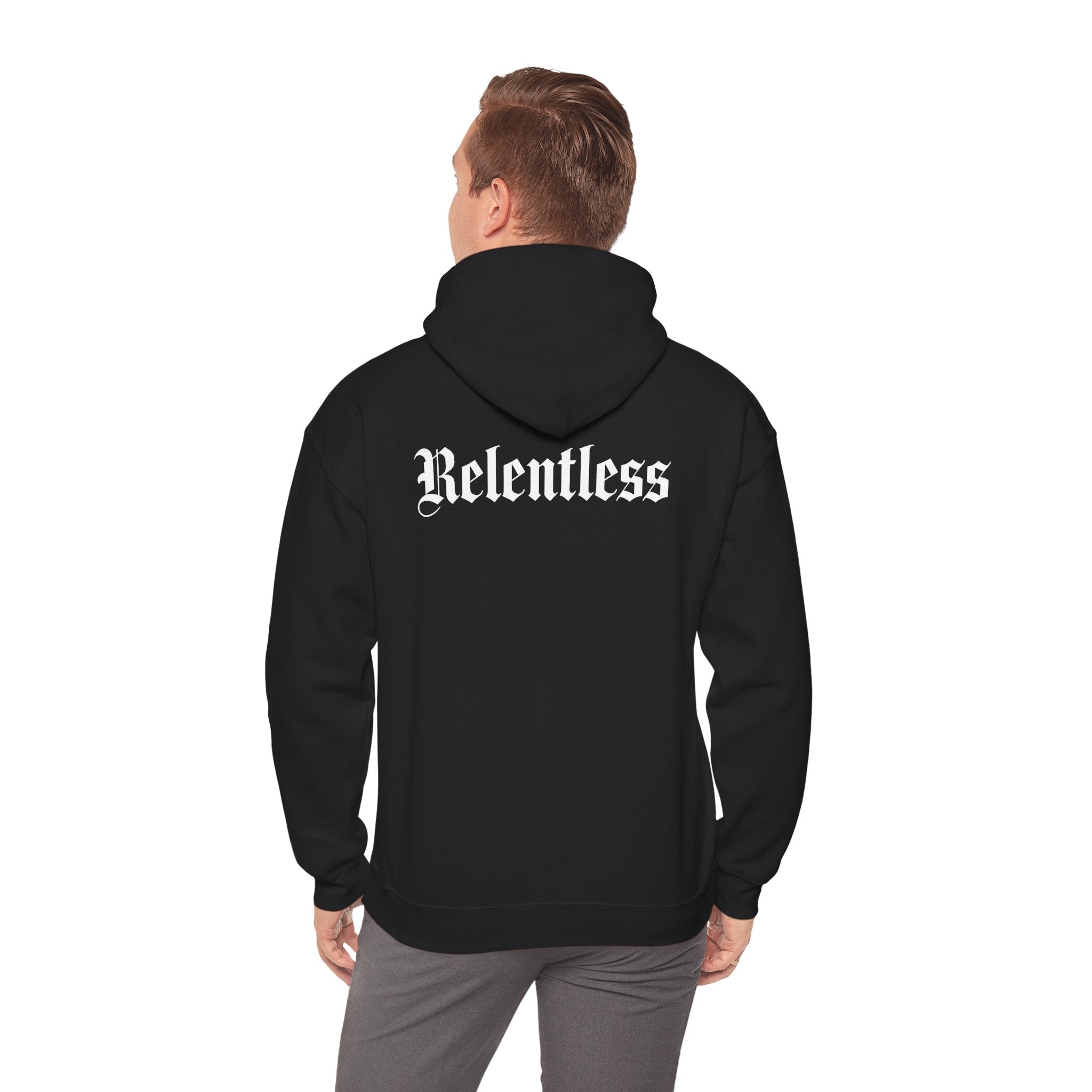 Relentless Hoodie Back Print – YourLifestyle Apparel (Unisex)