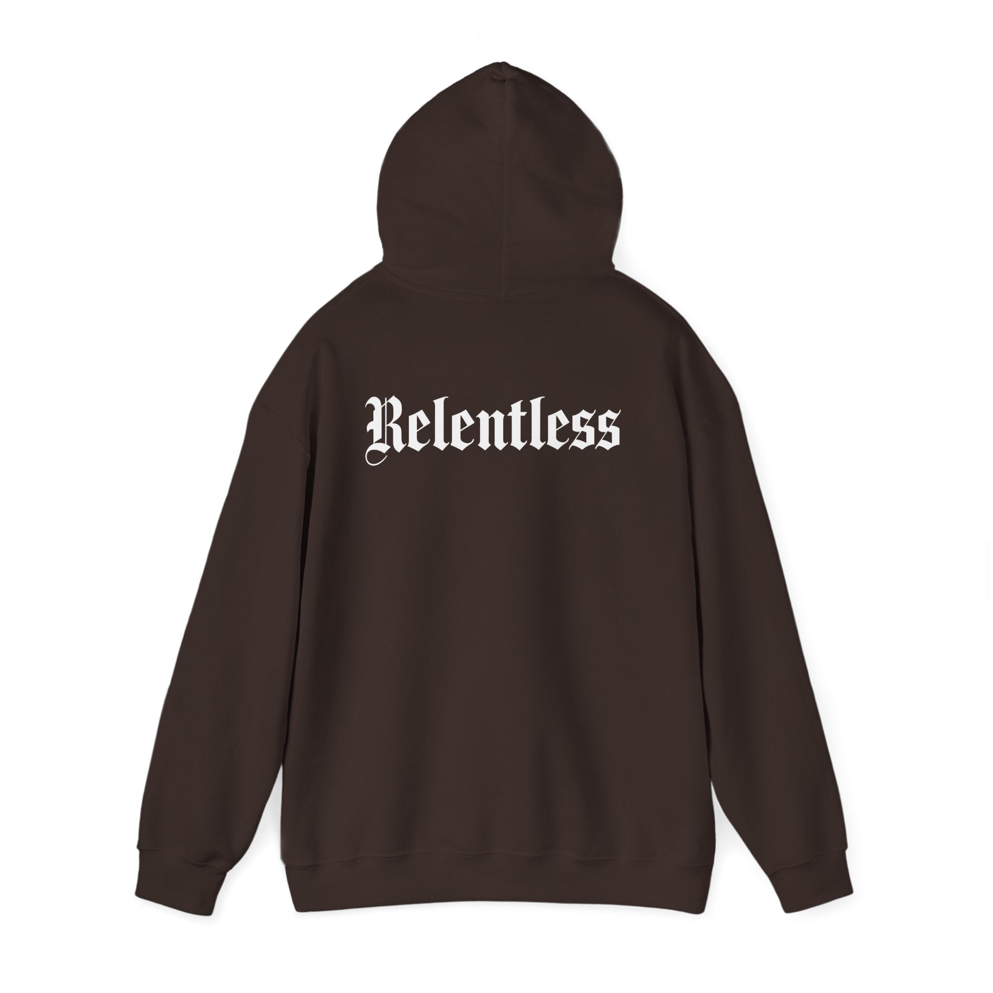 Relentless Hoodie Back Print – YourLifestyle Apparel (Unisex)