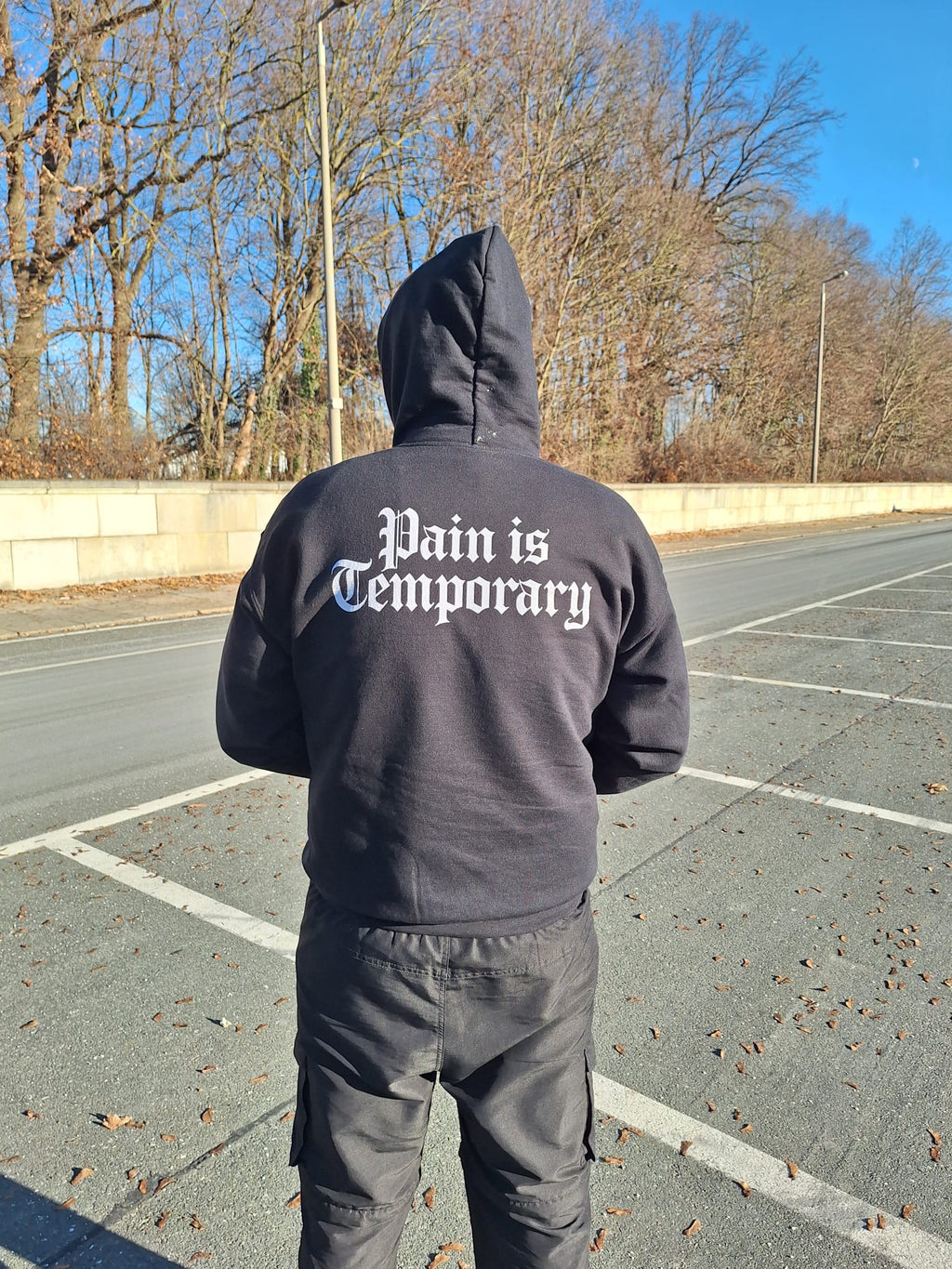 Pain is Temporary Hoodie Back Print – YourLifestyle Apparel