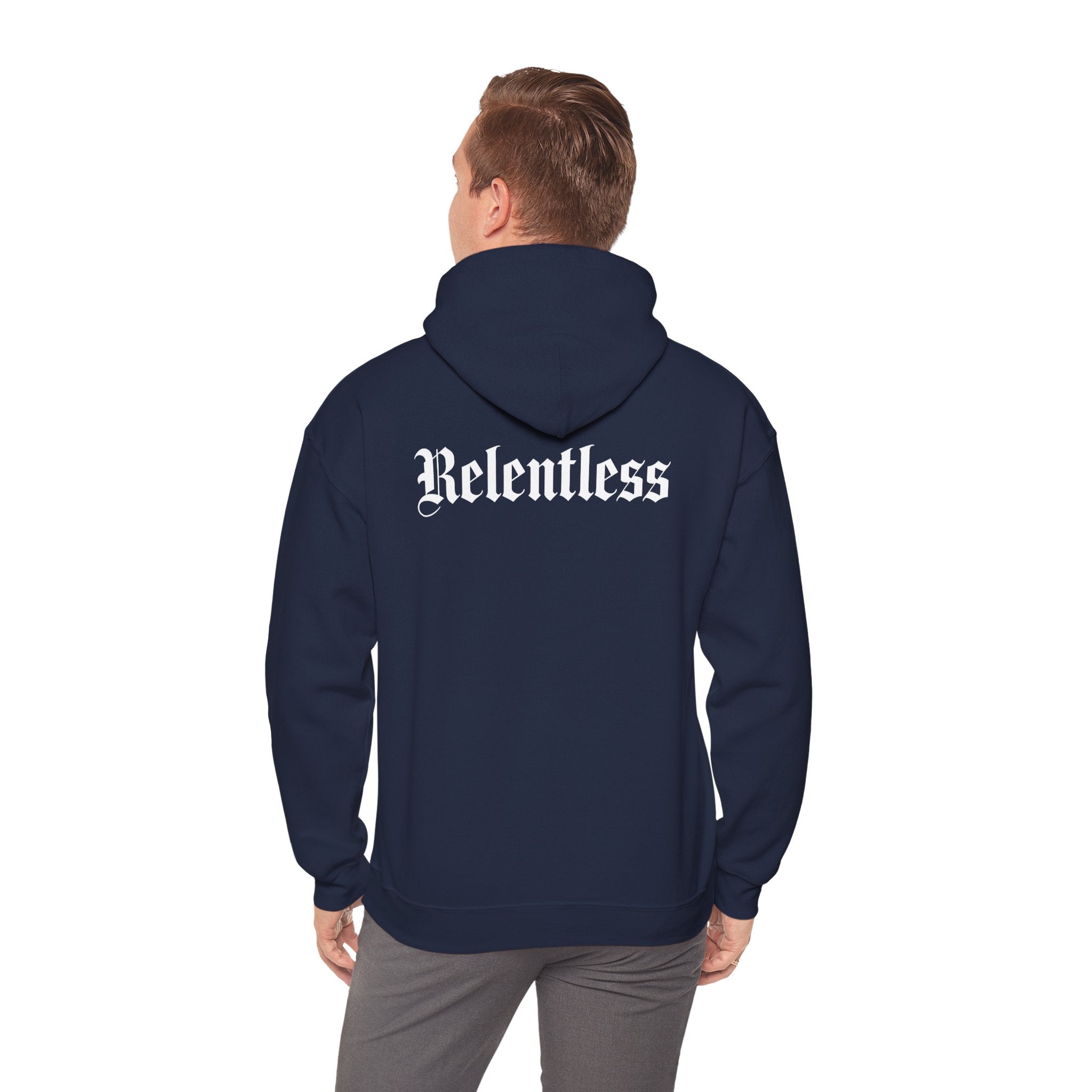 Relentless Hoodie Back Print – YourLifestyle Apparel (Unisex)