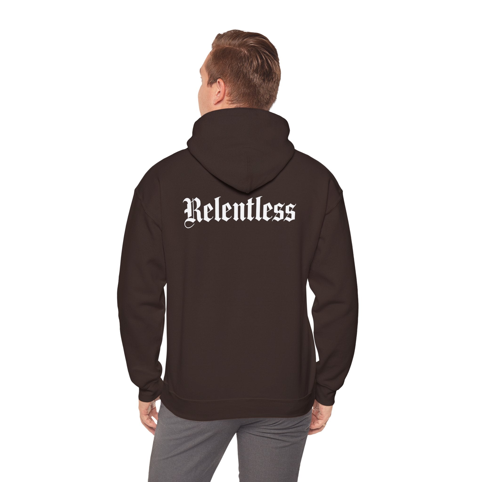 Relentless Hoodie Back Print – YourLifestyle Apparel (Unisex)