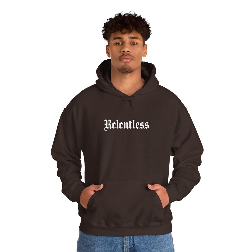 Relentless Hoodie Front Print – YourLifestyle Apparel (Unisex)