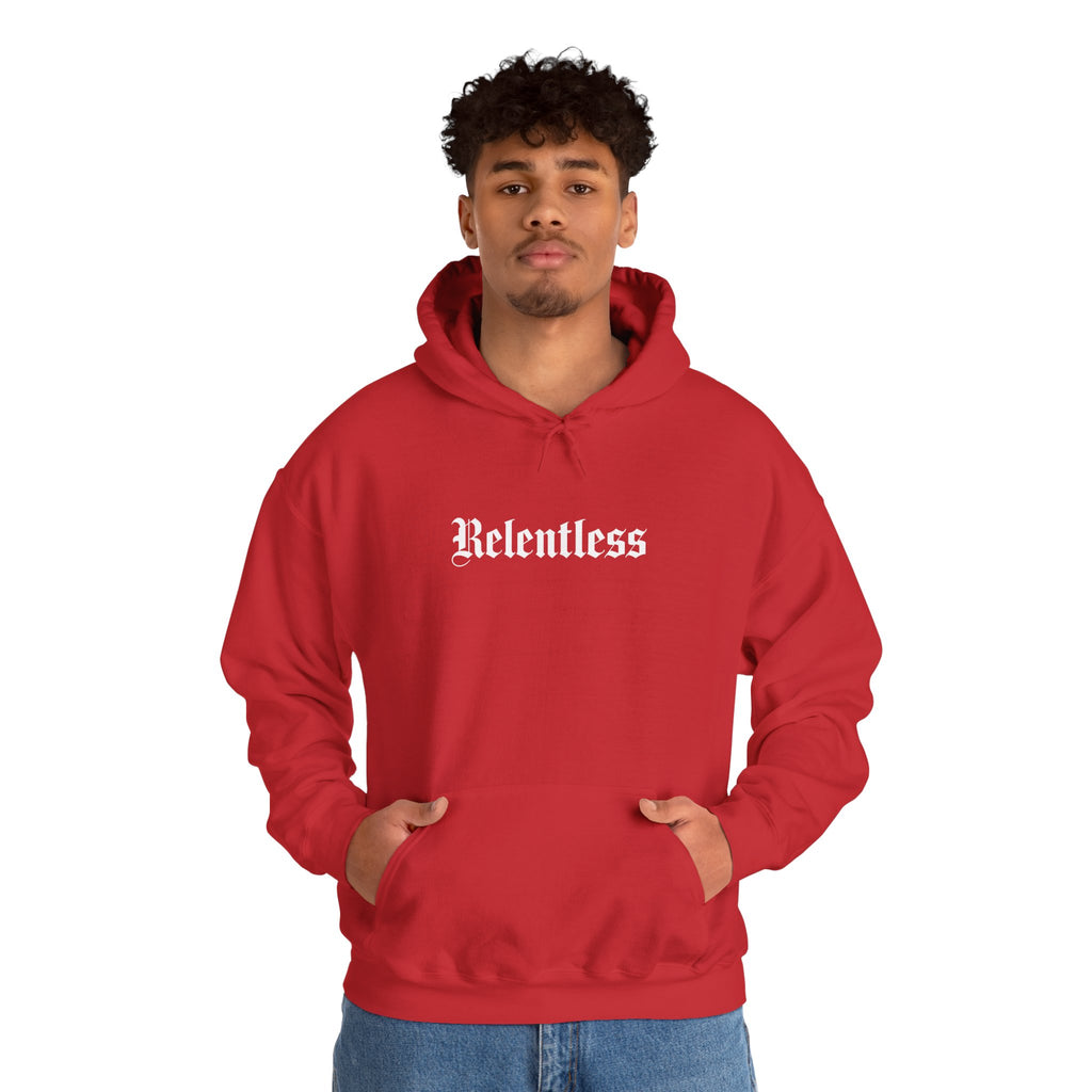 Relentless Hoodie Front Print – YourLifestyle Apparel (Unisex)