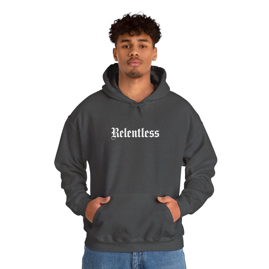 Relentless Hoodie Front Print – YourLifestyle Apparel (Unisex)