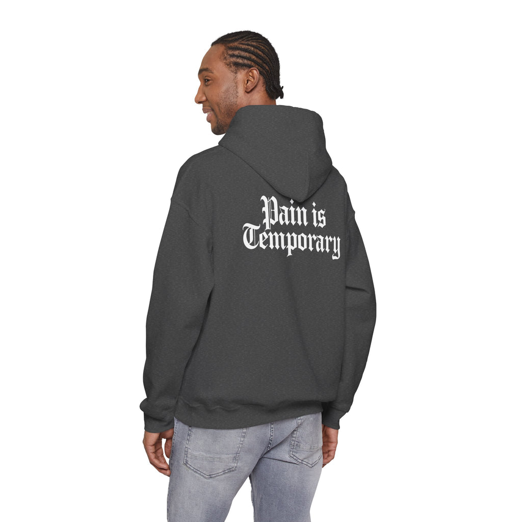 Pain is Temporary Hoodie Back Print – YourLifestyle Apparel