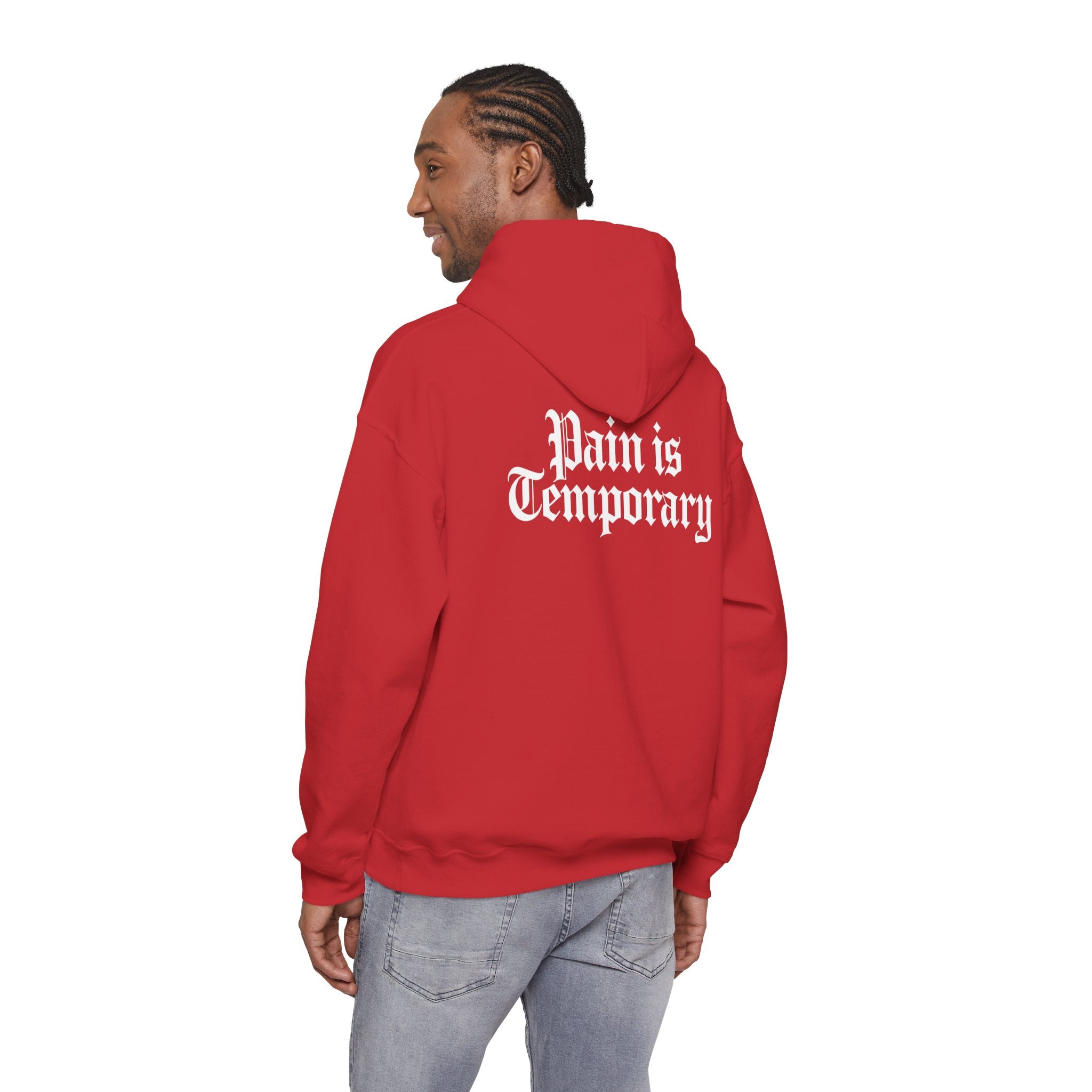 Pain is Temporary Hoodie Back Print – YourLifestyle Apparel